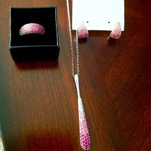 Pink Necklace Set